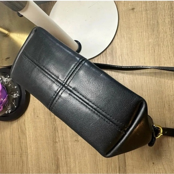 Vintage Coach Soho Mini Basket vintage 4107 Black Leather Crossbody - Picture 5 of 14